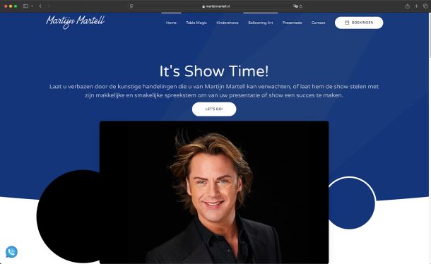 Martijn Martell Website